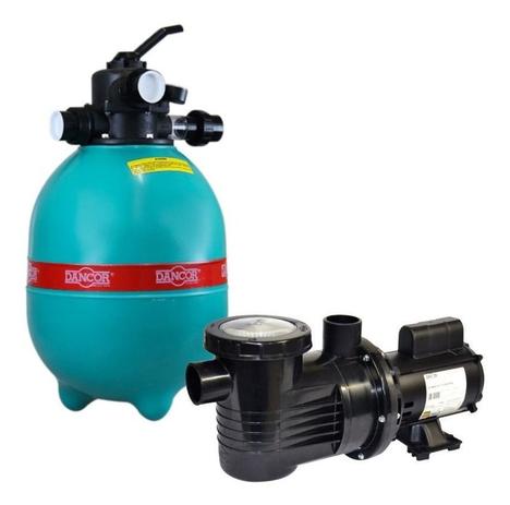 Filtro P/ Piscina Dfr-11 + Bomba 1/4 Cv Dancor - Até 17.000 Menor preço em Filtro P/ Piscina Dfr-11 + Bomba 1/4 Cv Dancor - Até 17.000