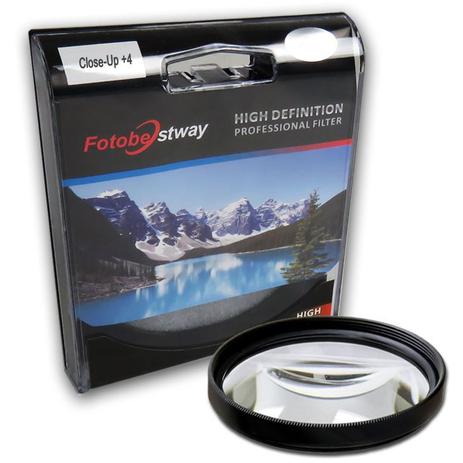 Filtro para Câmera Close Up +4 - FotoBestway 72mm Menor preço em Filtro para Câmera Close Up +4 - FotoBestway 72mm