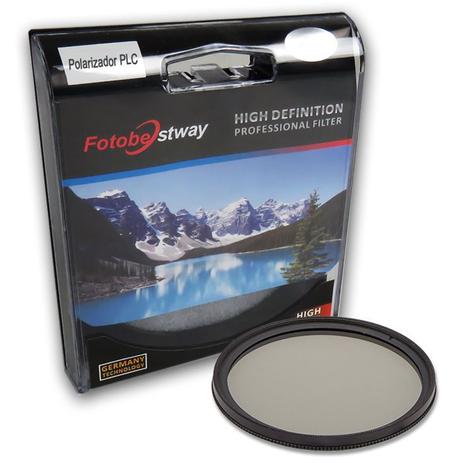 Filtro para Câmera Polarizador Circular PLC - Fotobestway 72mm Menor preço em Filtro para Câmera Polarizador Circular PLC - Fotobestway 72mm