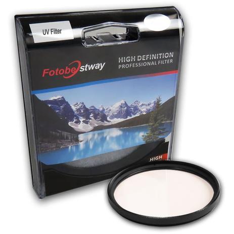 Filtro para Câmera Ultra Violeta UV - Fotobestway 40,5mm Menor preço em Filtro para Câmera Ultra Violeta UV - Fotobestway 40,5mm