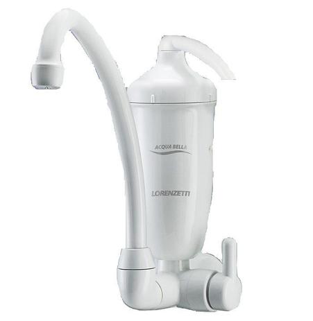 Filtro Purificador De Água C/torneira Acqua Bella Lorenzetti Branco Menor preço em Filtro Purificador De Água C/torneira Acqua Bella Lorenzetti Branco