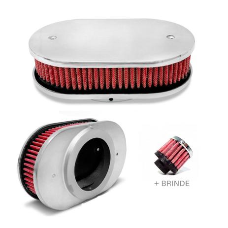 Filtro Racechrome Carburador Oval Kit Marmita 2E/3E +Brinde Menor preço em Filtro Racechrome Carburador Oval Kit Marmita 2E/3E +Brinde