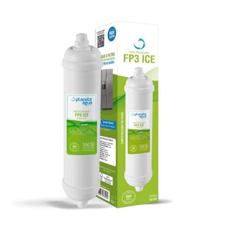 Menor preço em Filtro Refil FP3 ICE para Geladeiras e Refrigeradores Side By Side - Planeta água