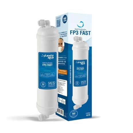 Filtro Refil Planeta Água FP3 FAST para Purificadores de Água e Pontos de Uso Menor preço em Filtro Refil Planeta Água FP3 FAST para Purificadores de Água e Pontos de Uso
