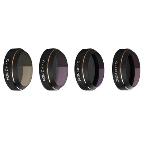 Filtros Pgytech ND4 ND8 ND16 ND32 para Drone DJI Mavic Pro Menor preço em Filtros Pgytech ND4 ND8 ND16 ND32 para Drone DJI Mavic Pro