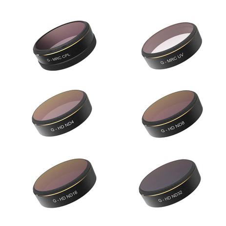 Filtros Pgytech UV CPL ND4 ND8 ND16 ND32 DJI Phantom 4 Pro 4 Advanced Menor preço em Filtros Pgytech UV CPL ND4 ND8 ND16 ND32 DJI Phantom 4 Pro 4 Advanced