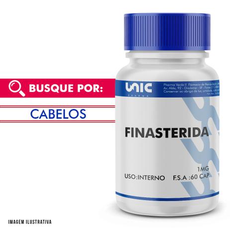 Finasterida 1mg 60 Cáps - Unicpharma Menor preço em Finasterida 1mg 60 Cáps - Unicpharma