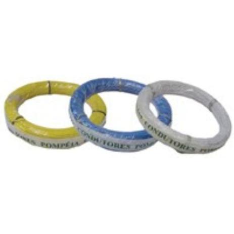 Fio Cabinho Auto Plastic Pompeia 0,75 MM 300V Rolo com 100 Metros AZUL Menor preço em Fio Cabinho Auto Plastic Pompeia 0,75 MM 300V Rolo com 100 Metros AZUL
