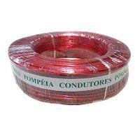 Fio Cabinho Auto Plastic Pompeia 1,50 MM 300V Rolo com 100 Metros Vermelho Menor preço em Fio Cabinho Auto Plastic Pompeia 1,50 MM 300V Rolo com 100 Metros Vermelho