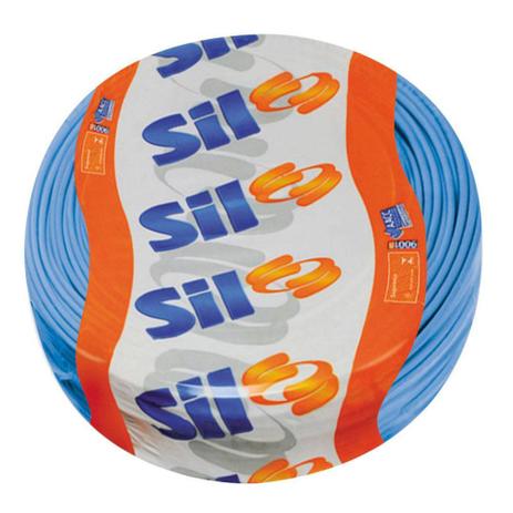 Fio Cabo Flex Sil 2,5mm Rolo Azul 100Mt Menor preço em Fio Cabo Flex Sil 2,5mm Rolo Azul 100Mt