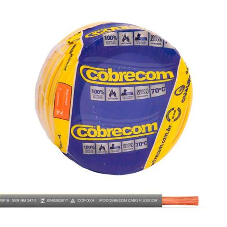 Fio Cabo Flexível 2,5mm 750v Cinza Rolo Com 100 Metros 1150508401 Cobrecom é ruim? Fio Cabo Flexível 2,5mm 750v Cinza Rolo Com 100 Metros 1150508401 Cobrecom é boa?