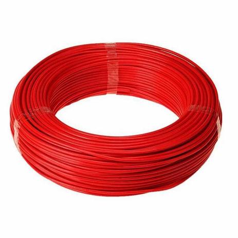 Fio Cabo Flexível 4Mm Vermelho - 50 Metros - POWER FIOS E CABOS Menor preço em Fio Cabo Flexível 4Mm Vermelho - 50 Metros - POWER FIOS E CABOS