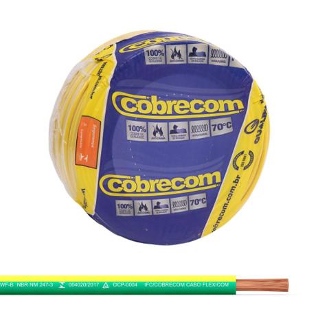 Fio Cabo Flexível 6mm 750v Verde/amarelo 1150752401 Cobrecom é boa?