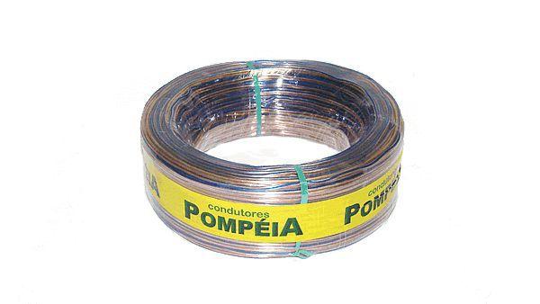 Fio cabo paralelo som automotivo 2x1,50mm rolo 100 metros - Pompeia Menor preço em Fio cabo paralelo som automotivo 2x1,50mm rolo 100 metros - Pompeia