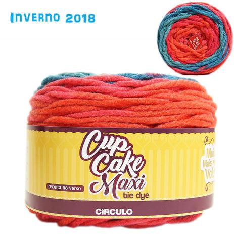 Fio CupCake Maxi Tie Dye Circulo S/A 200g - Círculo s/a Menor preço em Fio CupCake Maxi Tie Dye Circulo S/A 200g - Círculo s/a
