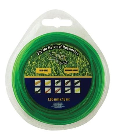 Fio de Nylon 1,65mm Redondo Blister 15 Metros - Vulcan Menor preço em Fio de Nylon 1,65mm Redondo Blister 15 Metros - Vulcan