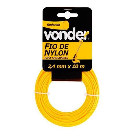 Fio de Nylon 2,4mmX10m Vonder Menor preço em Fio de Nylon 2,4mmX10m Vonder