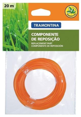Fio De Nylon Para Aparadores De Grama 1,8Mm 20 Metros Tramontina Menor preço em Fio De Nylon Para Aparadores De Grama 1,8Mm 20 Metros Tramontina