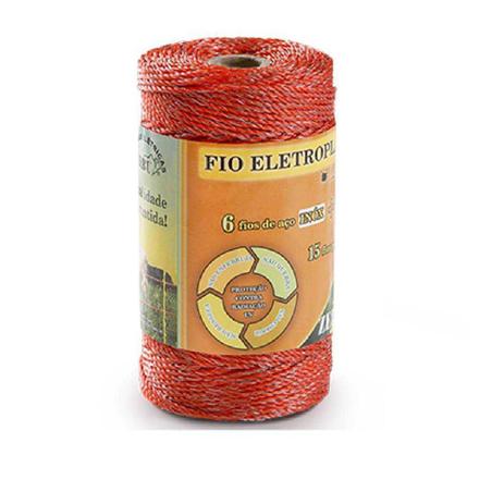 Fio eletroplastico para cerca elétrica laranja zebu 200m é ruim? Fio eletroplastico para cerca elétrica laranja zebu 200m é boa?