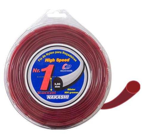 Fio Nylon Redondo 1,6mm 215 metros Nakashi Menor preço em Fio Nylon Redondo 1,6mm 215 metros Nakashi
