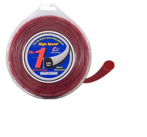 Fio Nylon Redondo 3mm 60 metros Nakashi Menor preço em Fio Nylon Redondo 3mm 60 metros Nakashi