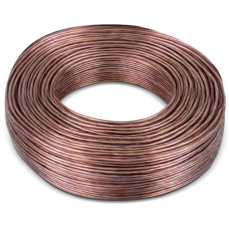 Fio Paralelo Technoise 2x1,5 mm Cobre Cabo Alto Falante Mt Menor preço em Fio Paralelo Technoise 2x1,5 mm Cobre Cabo Alto Falante Mt