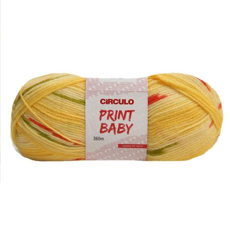 Fio Print Baby Círculo S/A 100g Menor preço em Fio Print Baby Círculo S/A 100g