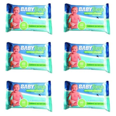 Fiodent Babylimp Toalhas Umedecidas Premium Carinho Da Natureza C/50 (Kit C/06) Menor preço em Fiodent Babylimp Toalhas Umedecidas Premium Carinho Da Natureza C/50 (Kit C/06)