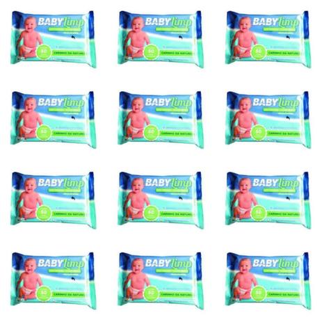 Fiodent Babylimp Toalhas Umedecidas Premium Carinho Da Natureza C/50 (Kit C/12) Menor preço em Fiodent Babylimp Toalhas Umedecidas Premium Carinho Da Natureza C/50 (Kit C/12)