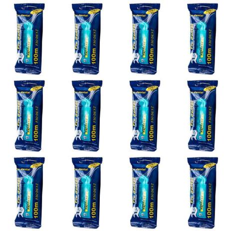 Fiodent Fio Dental Blister 100m (Kit C/12) Menor preço em Fiodent Fio Dental Blister 100m (Kit C/12)