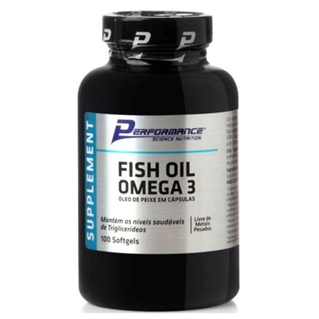 Fish Oil Ômega 3 1000mg - 100 Cápsulas - Performance Nutrition é boa?