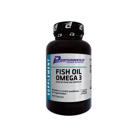 Fish oil ômega 3 performance 100 cápsulas - Performance nutrition Menor preço em Fish oil ômega 3 performance 100 cápsulas - Performance nutrition