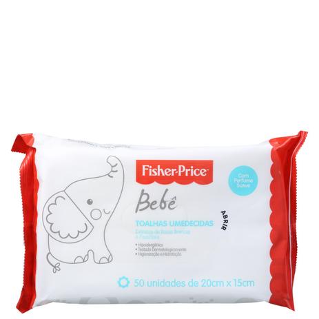 Menor preço em Fisher-Price Bebê com Perfume - Lenços de Limpeza (50 unidades)