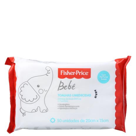 Fisher-Price Bebê com Perfume - Lenços de Limpeza (50 unidades) Menor preço em Fisher-Price Bebê com Perfume - Lenços de Limpeza (50 unidades)