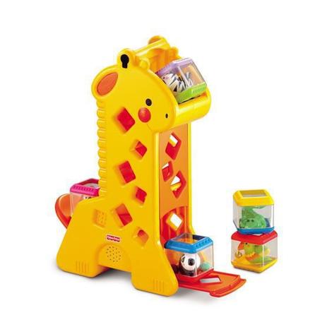 Fisher-price girafa c/ blocos de montar b4253 - Mattel Menor preço em Fisher-price girafa c/ blocos de montar b4253 - Mattel