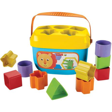 FISHER-PRICE Novo Balde Primeiros Blocos Mattel FGP10 Menor preço em FISHER-PRICE Novo Balde Primeiros Blocos Mattel FGP10