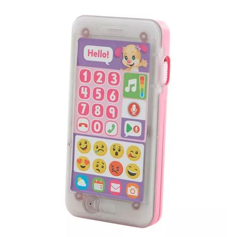 Fisher Price Telefone Aprender e Brincar Emojis Rosa - FHJ18 - Mattel Menor preço em Fisher Price Telefone Aprender e Brincar Emojis Rosa - FHJ18 - Mattel