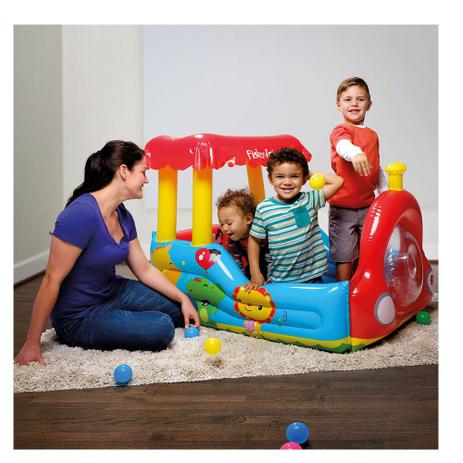 Fisher Price Trenzinho Inflável com Bolinhas-Fun Divirta-se Menor preço em Fisher Price Trenzinho Inflável com Bolinhas-Fun Divirta-se