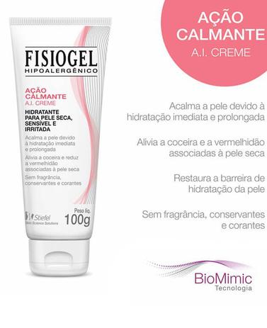 Fisiogel AI Stiefel - Creme, 100g - Gsk - stiefel - dermo Menor preço em Fisiogel AI Stiefel - Creme, 100g - Gsk - stiefel - dermo