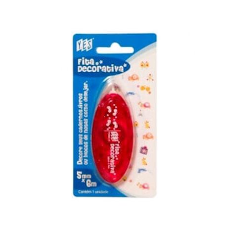 Fita Adesiva Decorativo 5mmx6m Yes - Yes toys Menor preço em Fita Adesiva Decorativo 5mmx6m Yes - Yes toys