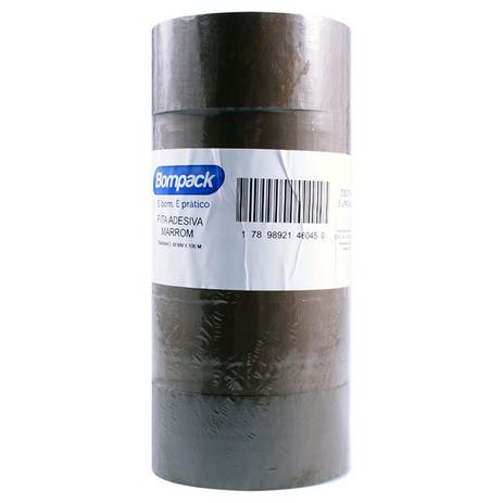 Fita Adesiva Marrom 48mm X 100 Mts Com 5 Unid - Vendasshop utensílios limpeza é boa?