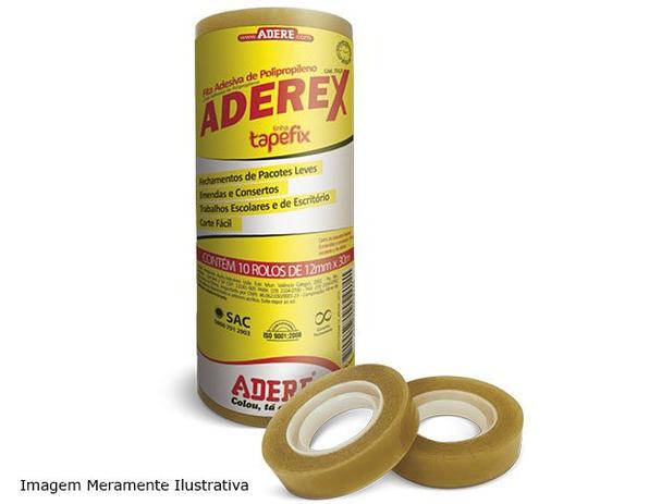 Fita Adesiva Transparente Adere Aderex 012 mm x 030 m 731/I 12X30 Menor preço em Fita Adesiva Transparente Adere Aderex 012 mm x 030 m 731/I 12X30