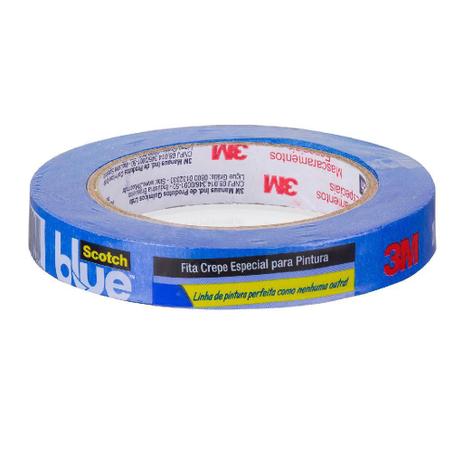 Fita Crepe 1,8mmX50m Prof. P/ Pintura Scotch Blue 3M é ruim? Fita Crepe 1,8mmX50m Prof. P/ Pintura Scotch Blue 3M é boa?