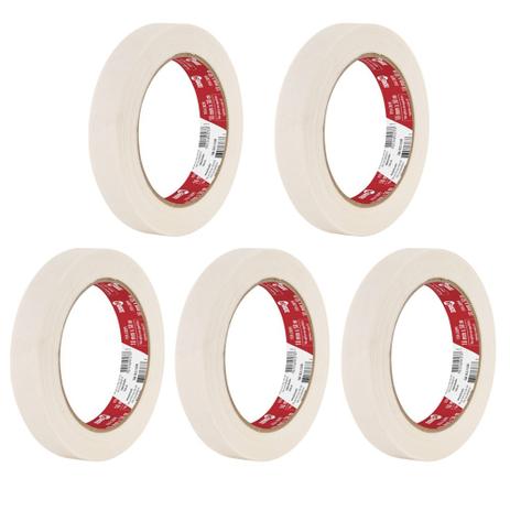 Fita crepe 24 x 50 m pcte com 5 pçs - Nove54 Menor preço em Fita crepe 24 x 50 m pcte com 5 pçs - Nove54