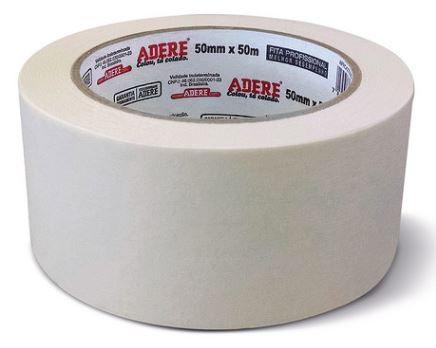 Fita Crepe Adere 50mm X 50m Menor preço em Fita Crepe Adere 50mm X 50m