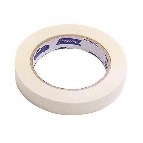 Fita crepe adesiva de 24 mm x 50 metros - SLEEVE - Norton Menor preço em Fita crepe adesiva de 24 mm x 50 metros - SLEEVE - Norton