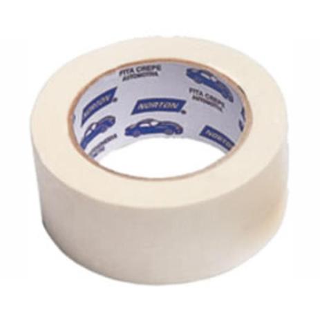 Fita crepe adesiva de 48 mm x 50 metros - SLEEVE - Norton Menor preço em Fita crepe adesiva de 48 mm x 50 metros - SLEEVE - Norton