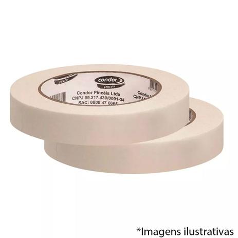 Fita Crepe Condor 1048 48mmx50m Menor preço em Fita Crepe Condor 1048 48mmx50m