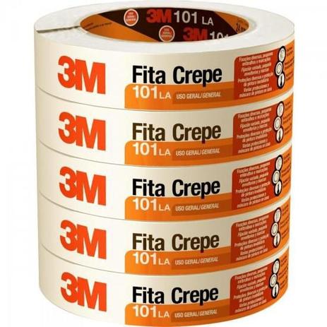 Fita Crepe Escolar 101 18MMX50M. 3M Menor preço em Fita Crepe Escolar 101 18MMX50M. 3M