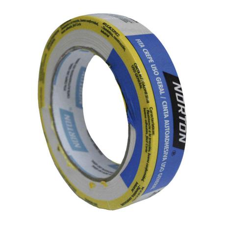 Fita crepe Sleeve 24mm x 50 metros Norton Menor preço em Fita crepe Sleeve 24mm x 50 metros Norton